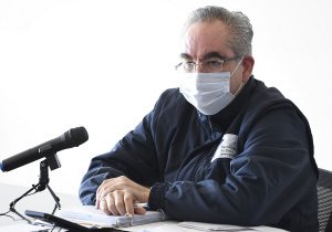 El secretario de Salud