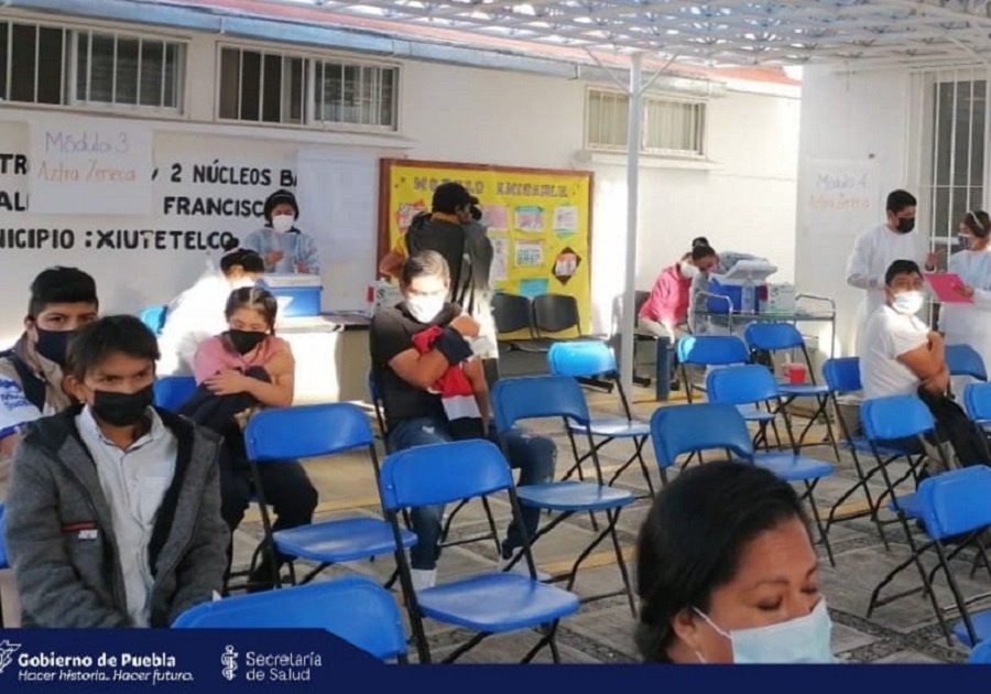 Vacunación Puebla