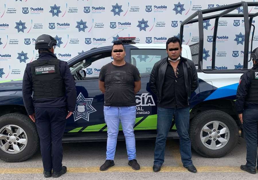 Detiene Policía Municipal a 3 sujetos por robo a Ruta 45A