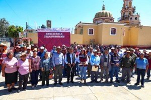 Fortalece Tonantzin Fernández la atención a las juntas auxiliares con la Brigada de la Transformación