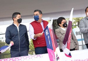 Arranca rehabilitación de Avenida San Claudio en San Manuel