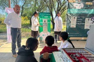 Atiende Conalep salud visual de población en Huaquechula