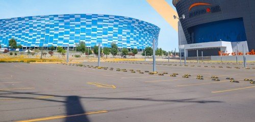 Despliegan operativo tras riña en inmediaciones del estacionamiento del Estadio Cuauhtémoc
