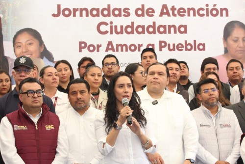 Brinda CEASPUE certeza h&iacute;drica en Jornada de Atenci&oacute;n Ciudadana en Tehuac&aacute;n