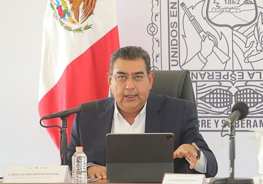 Advierte Sergio Salomón que no habrá saqueo al erario por Popocatépetl