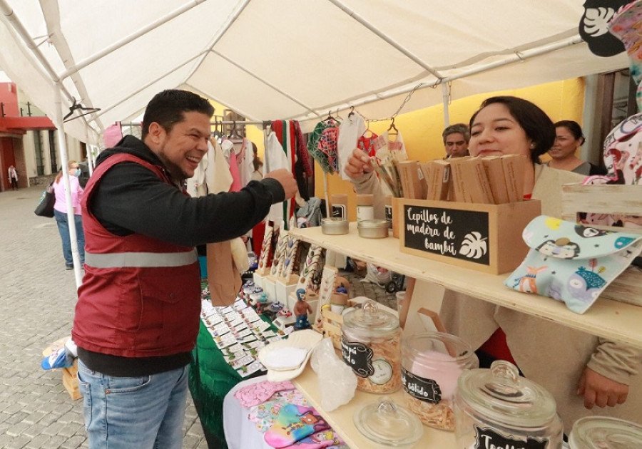 Impulsa gobierno de Puebla economía social con “Mercaditos Solidarios”