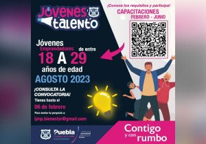 Convoca Ayuntamiento de Puebla a “Jóvenes Talento”