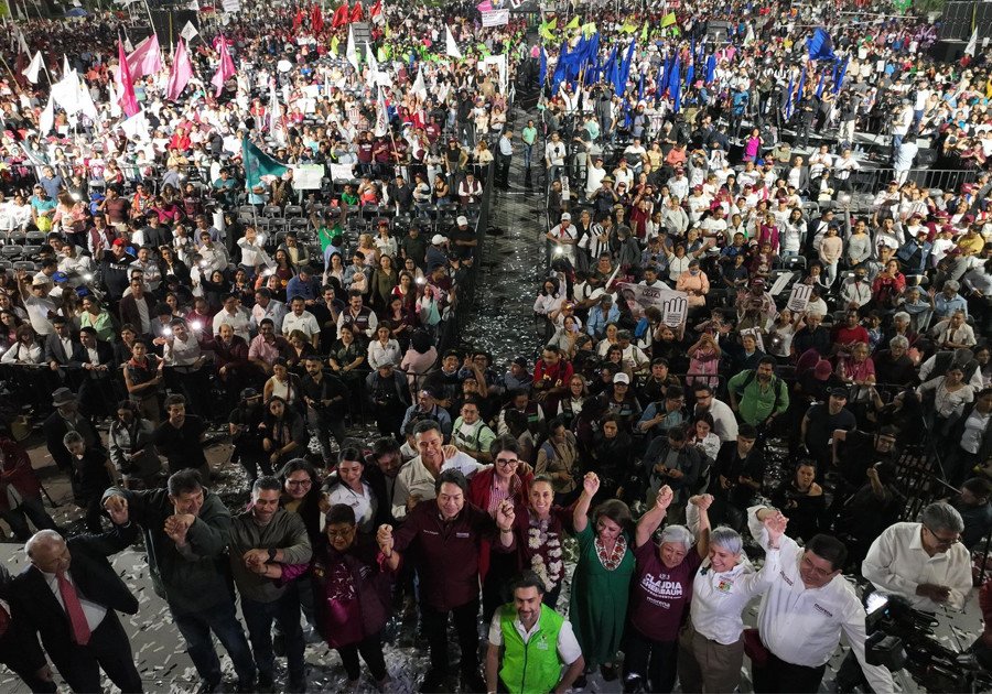 Plantea Claudia Sheinbaum regularización de predios y más movilidad en Xochimilco