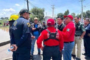 Corporaciones de Protecci&oacute;n Civil y Bomberos localizan tres cuerpos femeninos en zona de Ocoyucan