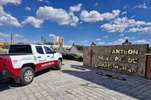Protecci&oacute;n Civil Estatal mantiene vigilancia en panteones ante D&iacute;a de Muertos