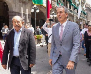 Encabezó Pepe Chedraui 2º Simulacro Nacional 2025 en el Zócalo de la Ciudad