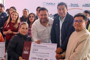 Entregan obra comunitaria deportiva en Ciudad Serdán