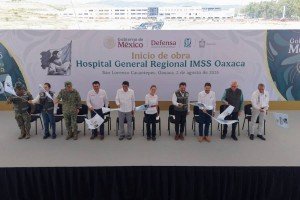 Presidenta encabeza inicio de obra de Hospital General Regional IMSS Oaxaca y anuncia uno nuevo del IMSS Bienestar
