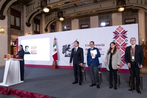 En 2026, se realiza inversi&oacute;n hist&oacute;rica de cerca de 59 mil mdp para infraestructura en todas las escuelas del pa&iacute;s: presidenta Claudia Sheinbaum