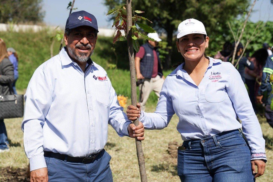 Fomenta Lupita Cuautle la cultura de cuidado ambiental en San Andrés Cholula