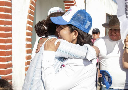 Lupita Cuautle continúa recorriendo San Andrés Cholula entendiendo las inquietudes de sus pobladores