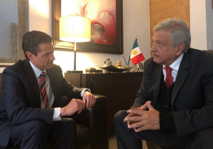 Andrés Manuel López Obrador y Enrique Peña Nieto
