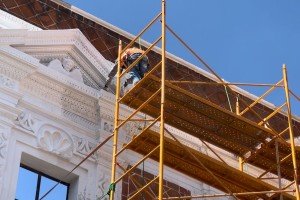 Realizan trabajos de rehabilitaci&oacute;n en la antigua sede del Congreso