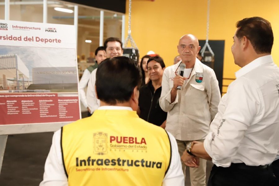 Con 97% de avance, Universidad del Deporte será referente nacional en formación de talentos