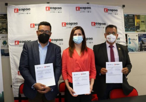 Firman convenio el Ayuntamiento de Puebla y Colegio de Arquitectos