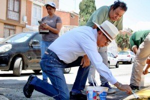 Impulsa Jos&eacute; Luis Figueroa faenas al sur de la ciudad de Puebla