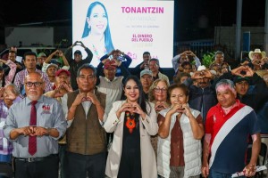Tonantzin Fernández presenta su Segundo Informe en San Cristóbal Tepontla y Santa María Acuexcomac