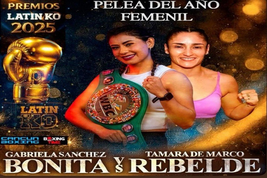Gaby &ldquo;La Bonita&rdquo; S&aacute;nchez hace historia en los Premios Latin KO 2025