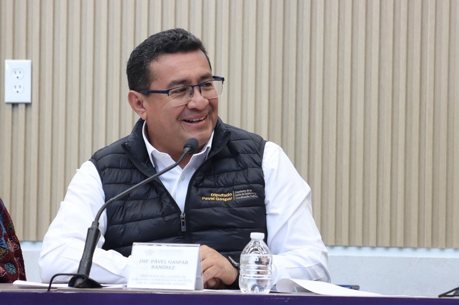 El Congreso de Puebla ejerce un liderazgo legislativo que trasciende fronteras estatales: P&aacute;vel Gaspar