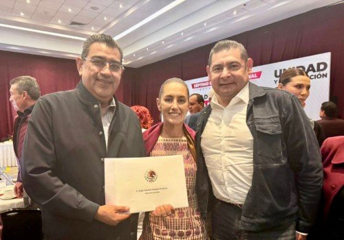 Reciben Salom&oacute;n y Armenta invitaci&oacute;n a toma de protesta de Sheinbaum