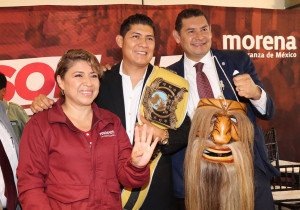 Armenta supera meta de contactos, cerca de 200 mil poblanos se suman al proyecto de la 4T