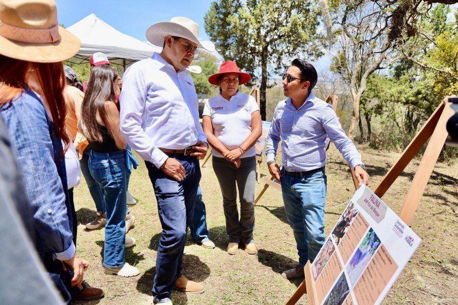 Gobierno de Puebla impulsa rescate y renovaci&oacute;n del Parque Estatal Flor del Bosque