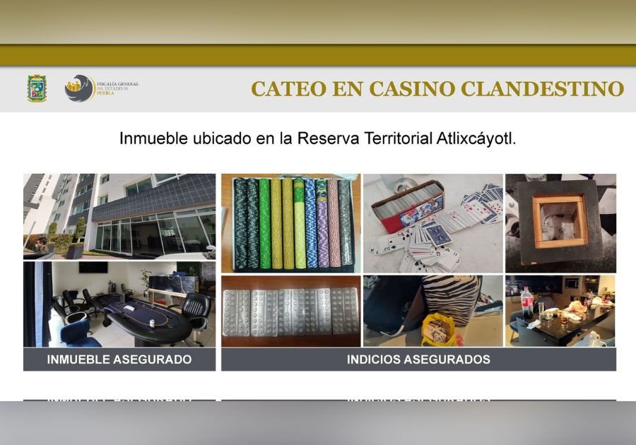 Descubren casino clandestino en Cúmulo de Virgo