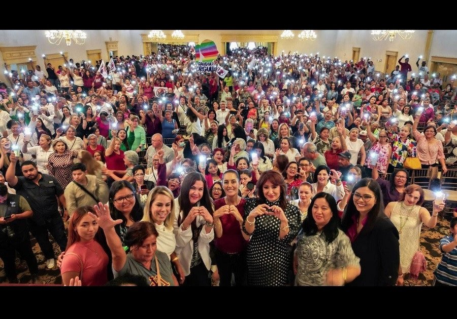 “Cuando nos juntamos, nada nos pueda parar”: Sheinbaum, en Tamaulipas