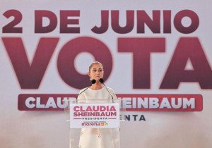 Gana Sheinbaum simulacro universitario en Puebla