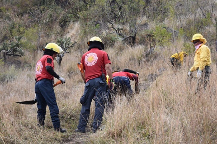 Gobierno de San Pedro Cholula refuerza la capacitaci&oacute;n en prevenci&oacute;n y combate de incendios forestales