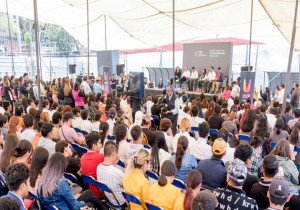 Mario Riestra anuncia proyectos de desarrollo y seguridad para universitarios