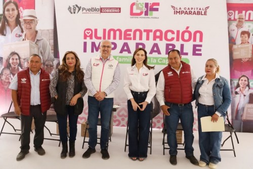 Pepe Chedraui y MariElise Budib entregan m&aacute;s de 9 mil despensas en Santa Mar&iacute;a Xonacatepec