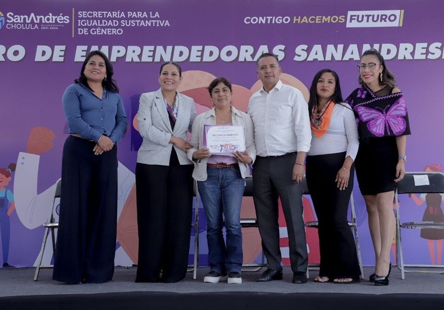 Celebra Edmundo Tlatehui encuentro de emprendedoras sanandreseñas