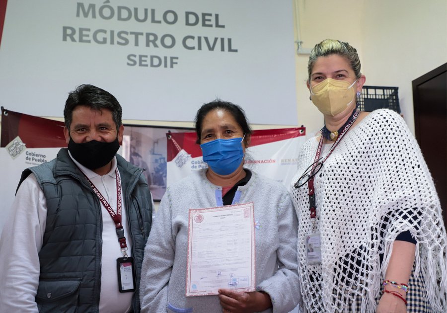 Con registros extemporáneos, SEDIF beneficia a personas con discapacidad