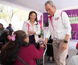 Fortalecen MariElise Budib y Pepe Chedraui la inclusi&oacute;n social con entrega de aparatos ortop&eacute;dicos