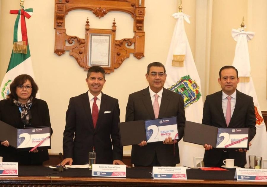 Presenta Eduardo Rivera su Segundo Informe de Labores en Puebla capital