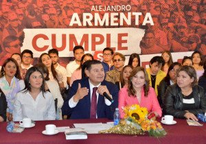 Por los derechos de las mujeres y los jóvenes continuamos trabajando en Morena: Armenta