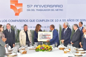 Los 57 años del Metro viajan a nivel nacional, a través de billete de lotería