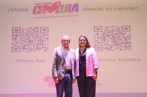 Presenta Tonantzin Fernández la plataforma digital visitcholula.mx