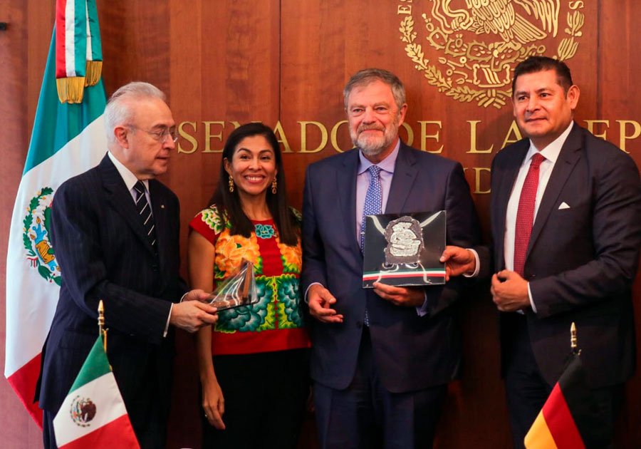 Recibe Armenta a embajador de Alemania