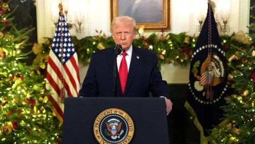 Desde la Casa Blanca Trump asegura que EU dej&oacute; atr&aacute;s la crisis