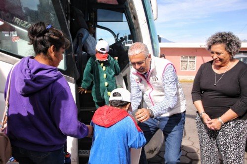 A través del SMDIF familias de “Una Nueva Esperanza” visitaron el parque recreativo IMÁYINA