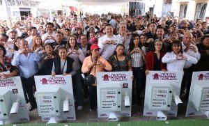 Se instalan primeros 100 comités vecinales de Paz con Bienestar en protección de familias