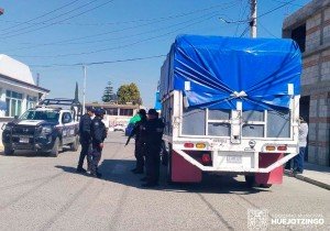 Policía Municipal de Huejotzingo frustra robo en San Mateo Capultitlán
