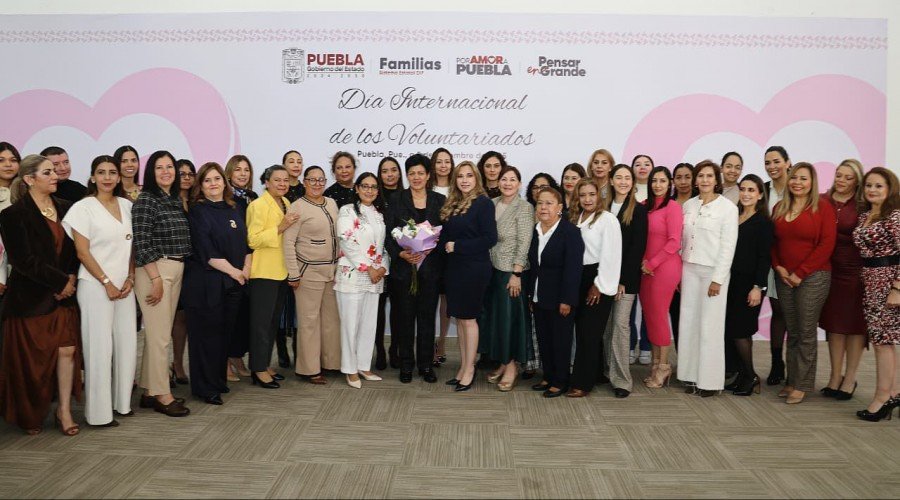 Por su noble labor y altruismo, SEDIF reconoce a Voluntariados del Gobierno de Puebla